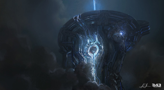 Halo 4 Concept Art by John Wallin Liberto